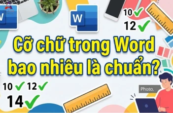 Cỡ chữ trong Word bao nhiêu là chuẩn? Giải đáp chi tiết cho người mới