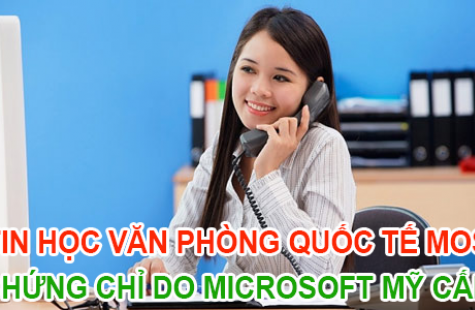 Dạy Tin Học Thi Chứng Chỉ Mos Hải Phòng