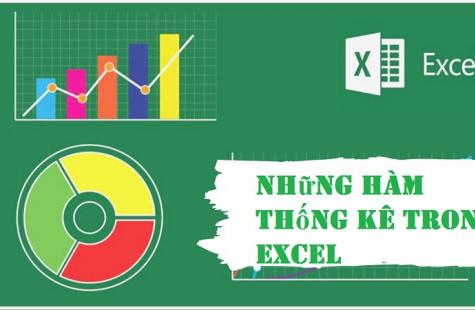 Trọn bộ các Hàm Thống Kê trong Excel cùng bài tập thực hành