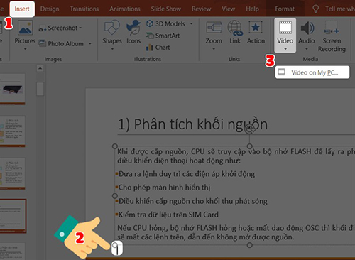 Cách chèn video vào ppt Cách chèn video vào ppt