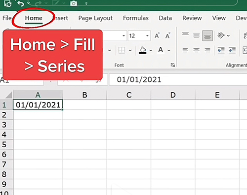Cách định dạng ngày tháng năm trong execl