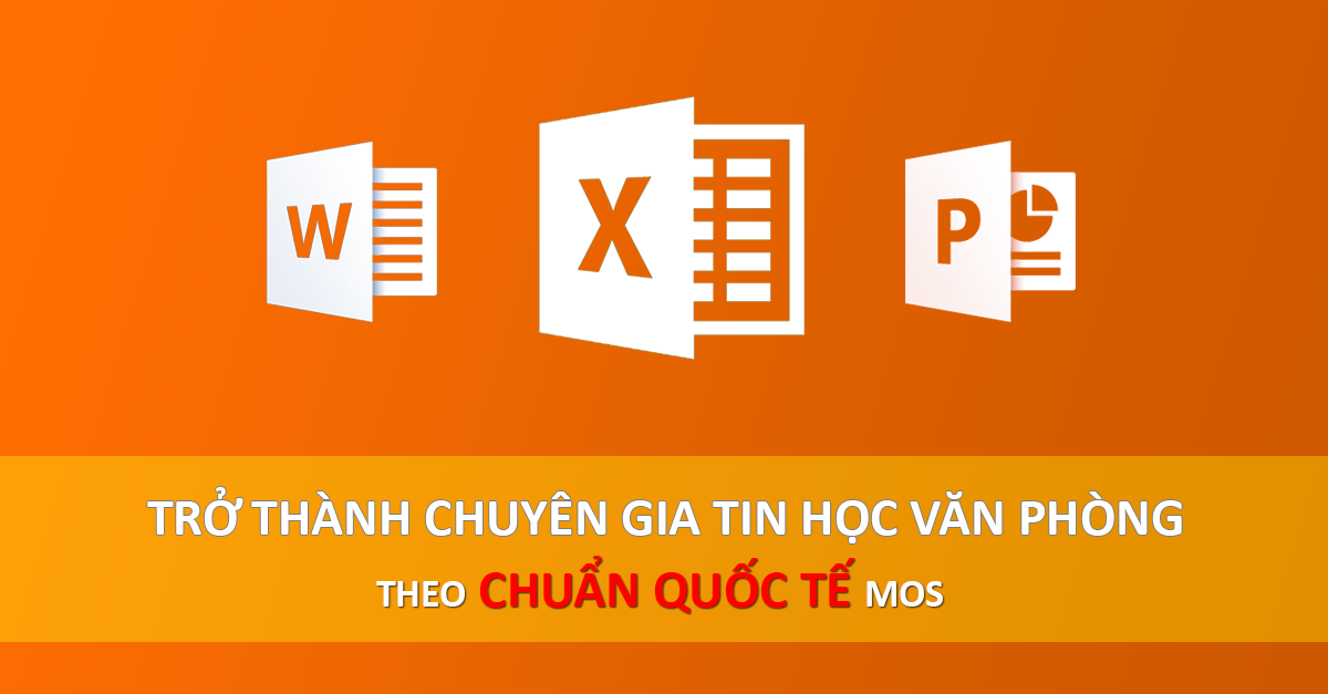 chứng chỉ tin học văn phòng mos