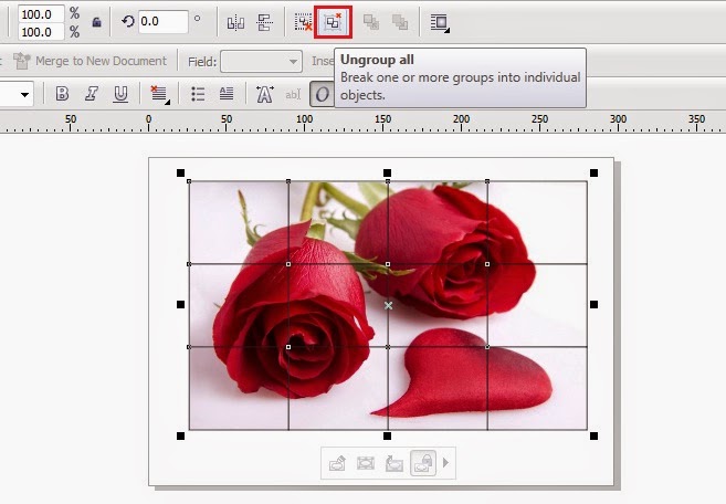 ảnh ghép đơn giản với Coreldraw
