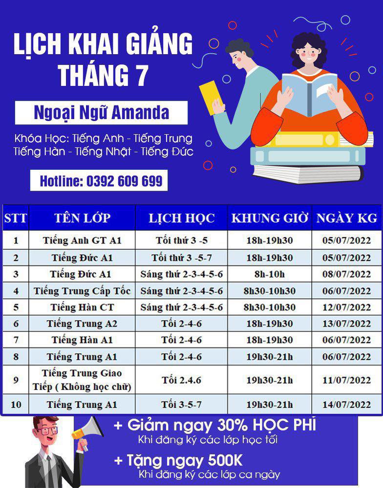 lich-khai-giang-ngoai-ngu-tin-hoc-amanda-Hai-Phong-thang-7
