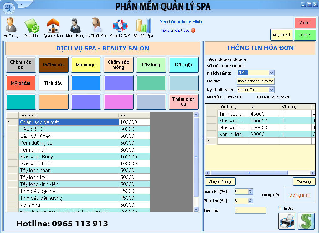 phần mềm quản lý spa hải phòng