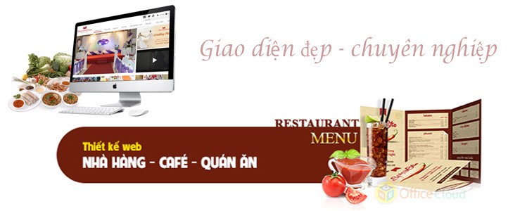 thiết kế web nhà hàng thiết kế web nhà hàng