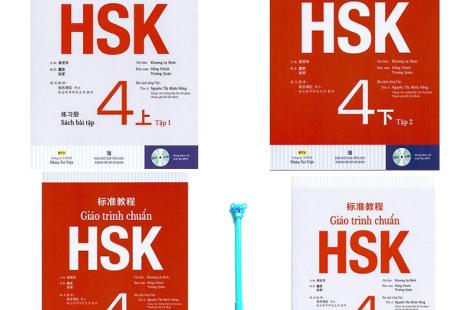 Download Sách Giáo Trình HSK 4 tiêu chuẩn ( Thượng + Hạ) tiếng Trung HSK 4