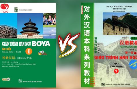 So sánh Giáo Trình Hán Ngữ và Giáo Trình Boya